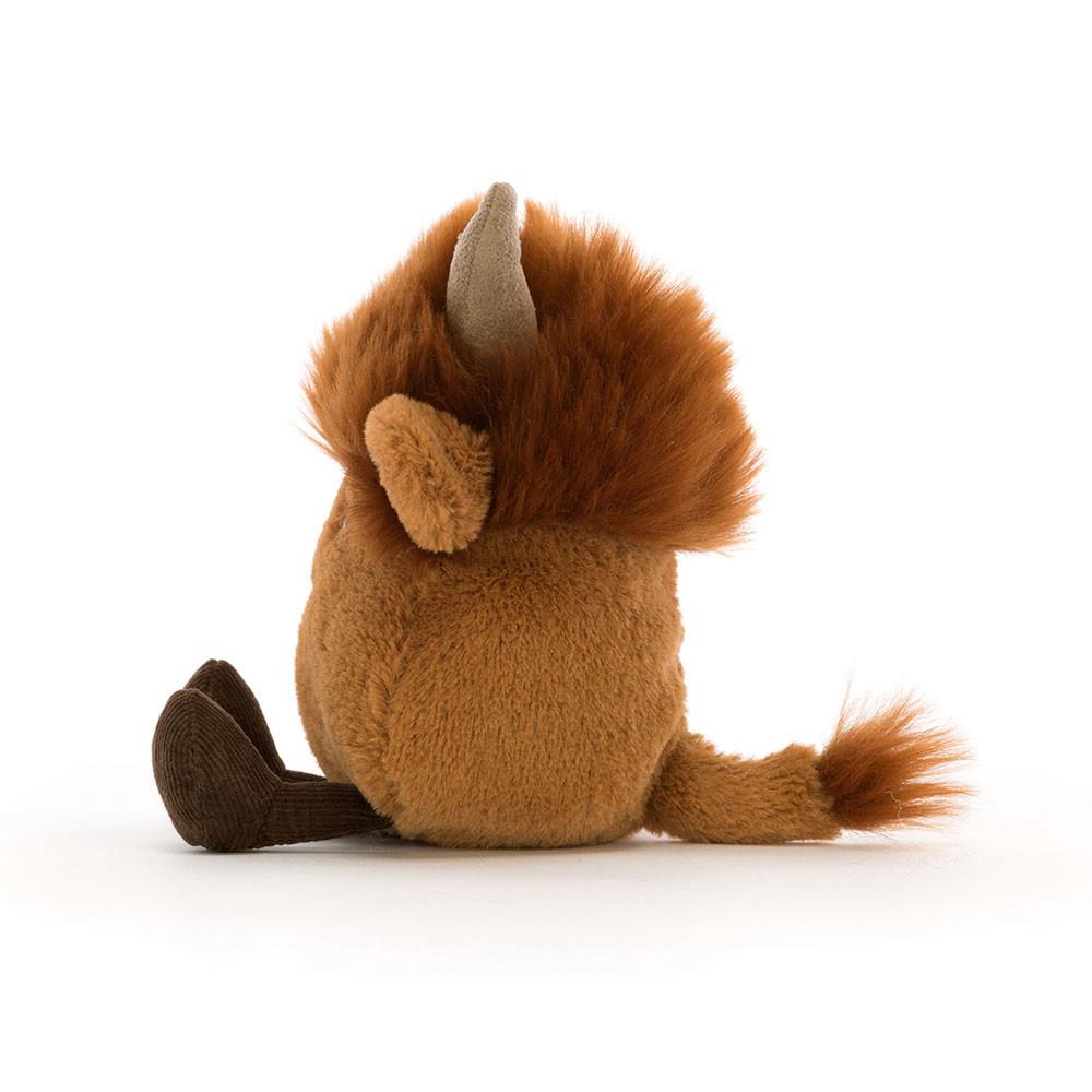 Ferme Jellycat Peluche Amuseabean Highland Cow,12cm x 9cm x 6cm Marron | 15706-TZNP