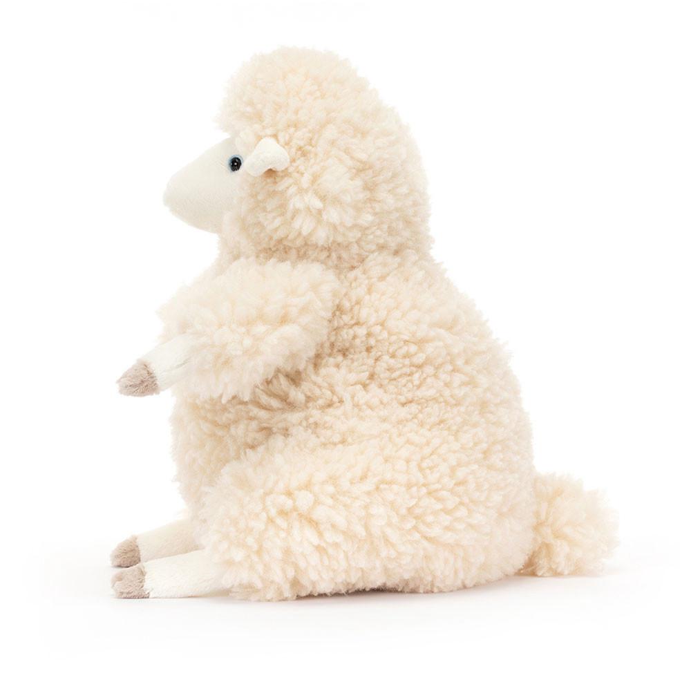 Ferme Jellycat Peluche Bibbly Bobbly Sheep,36cm x 22cm x 20cm Blanche | 58279-DIFP