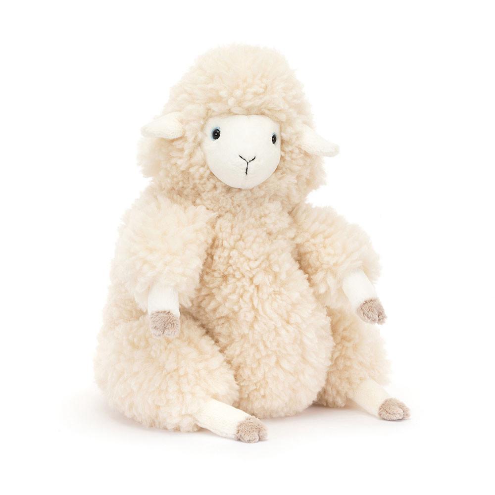 Ferme Jellycat Peluche Bibbly Bobbly Sheep,36cm x 22cm x 20cm Blanche | 58279-DIFP
