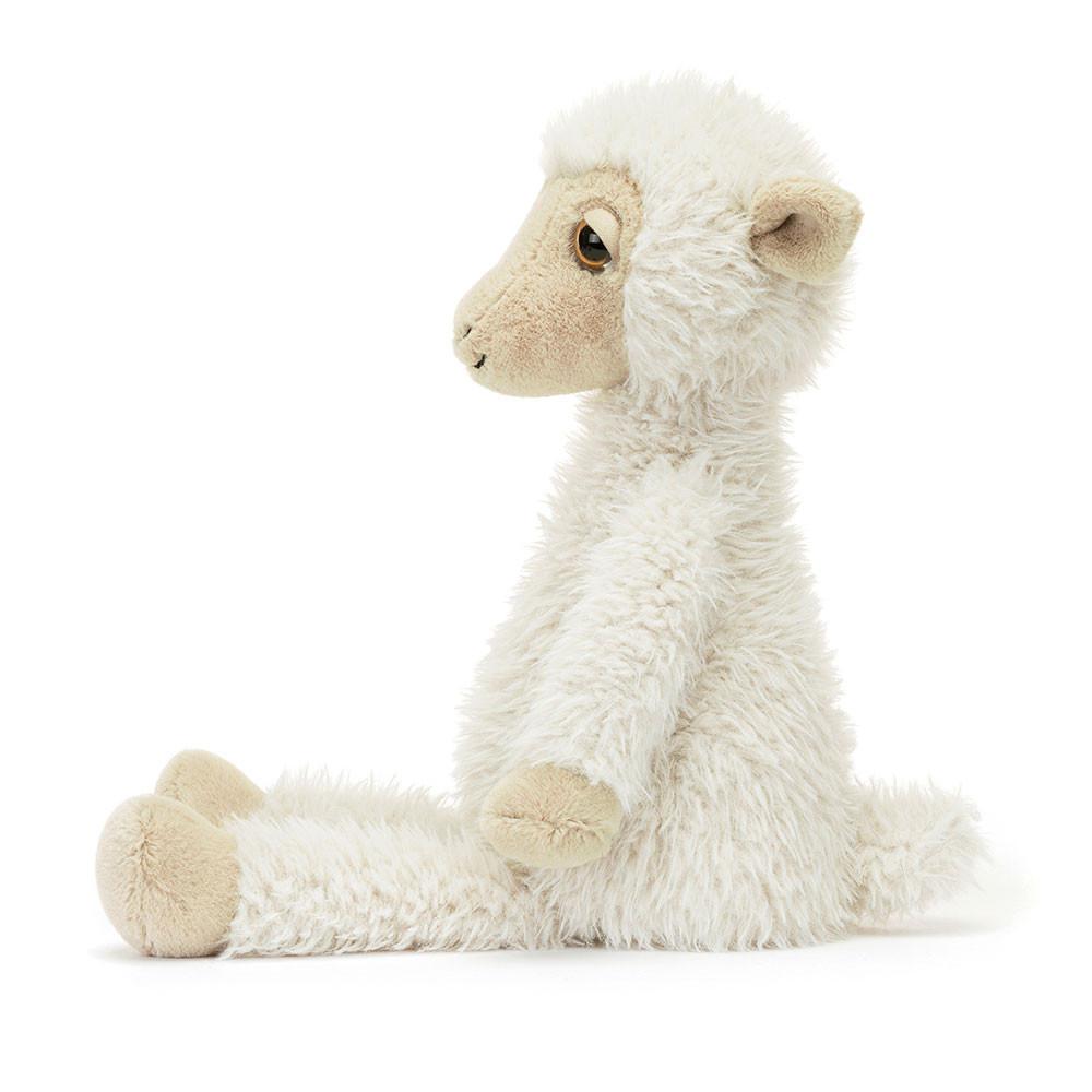 Ferme Jellycat Peluche Blowzy Belle Sheep,43cm x 10cm x 13cm Blanche | 54870-JZSQ