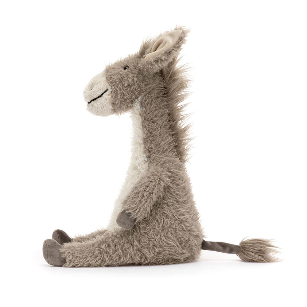 Ferme Jellycat Peluche Dario Donkey,36cm x 17cm x 15cm Grise | 36417-RFZJ
