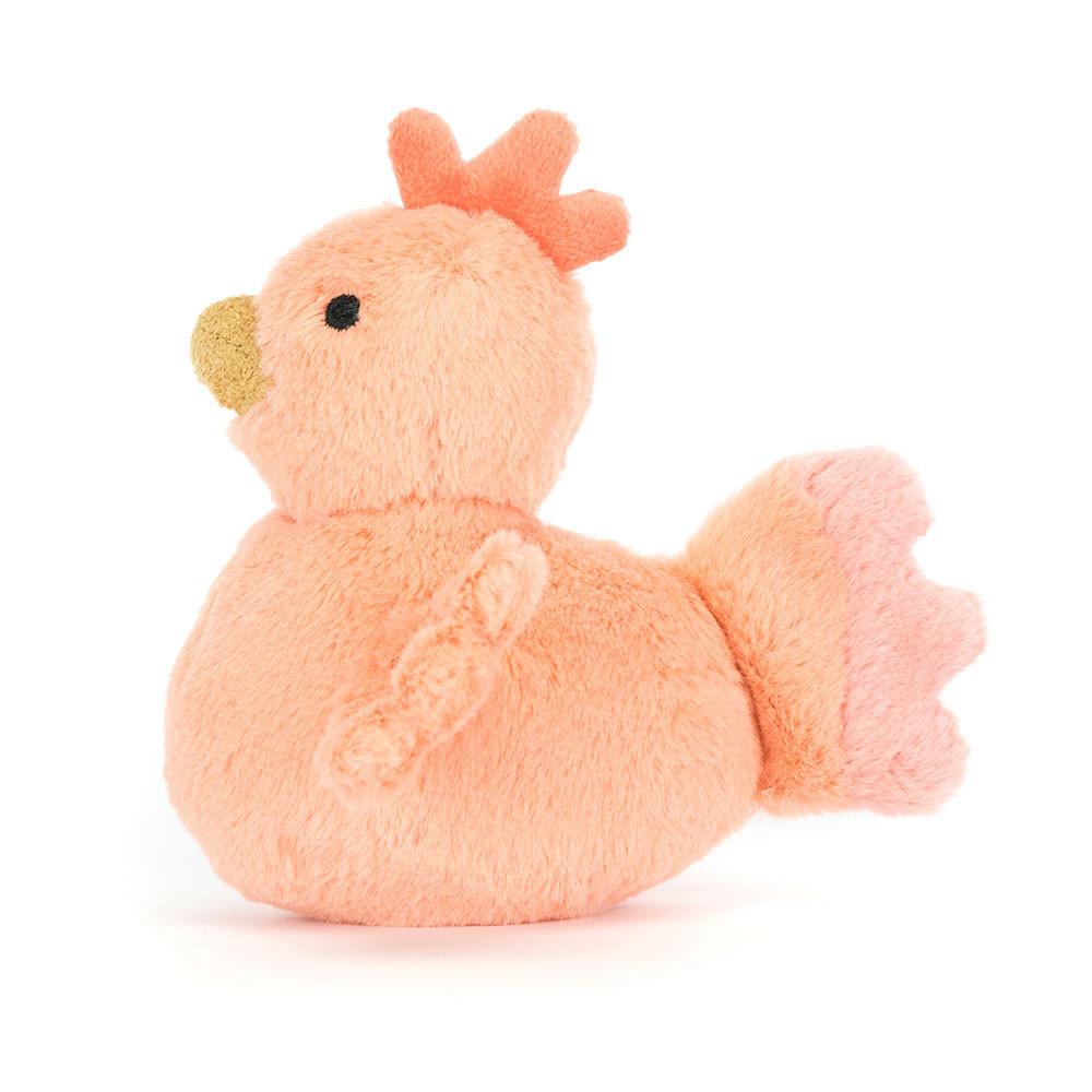 Ferme Jellycat Peluche Fluffy Chicken,11cm x 6cm x 11cm Orange | 70384-XGRO