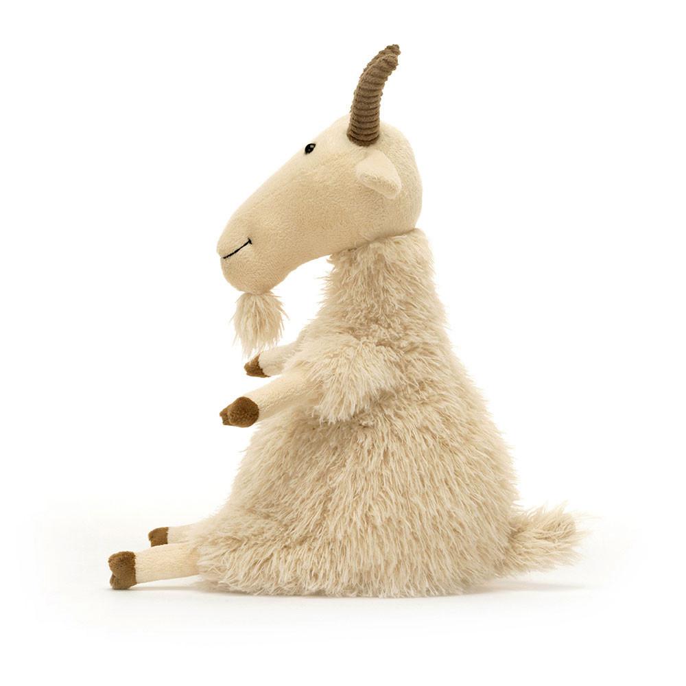 Ferme Jellycat Peluche Ginny Goat,28cm x 14cm x 12cm Blanche | 91243-UXJW