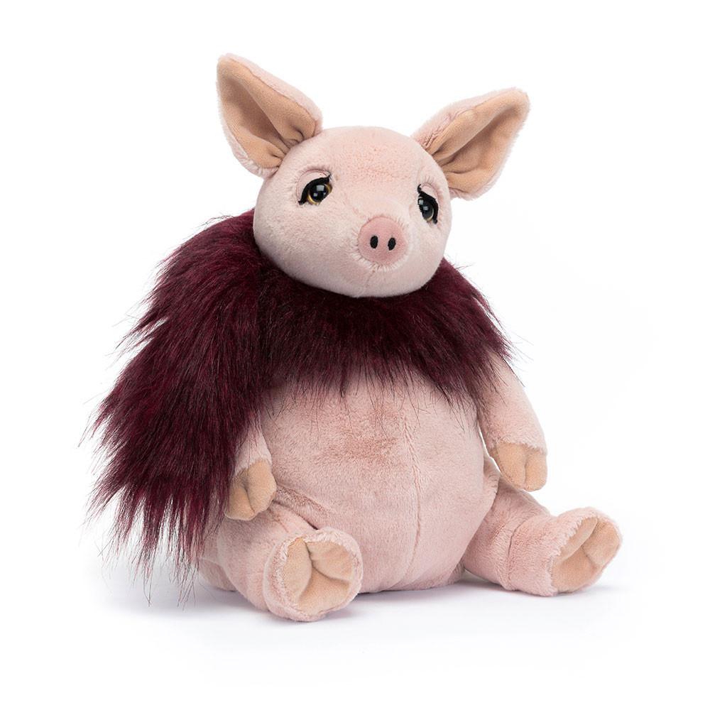 Ferme Jellycat Peluche Glamorama Pig,32cm x 17cm x 16cm Rose | 13607-ZNOA