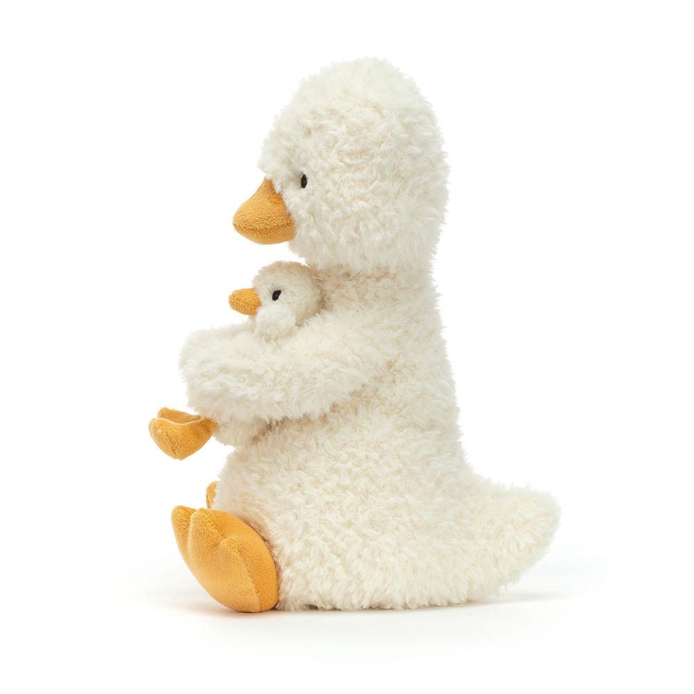 Ferme Jellycat Peluche Huddles Duck,10.2in x 5.5in x 3.9in Jaune | 59083-YDEQ