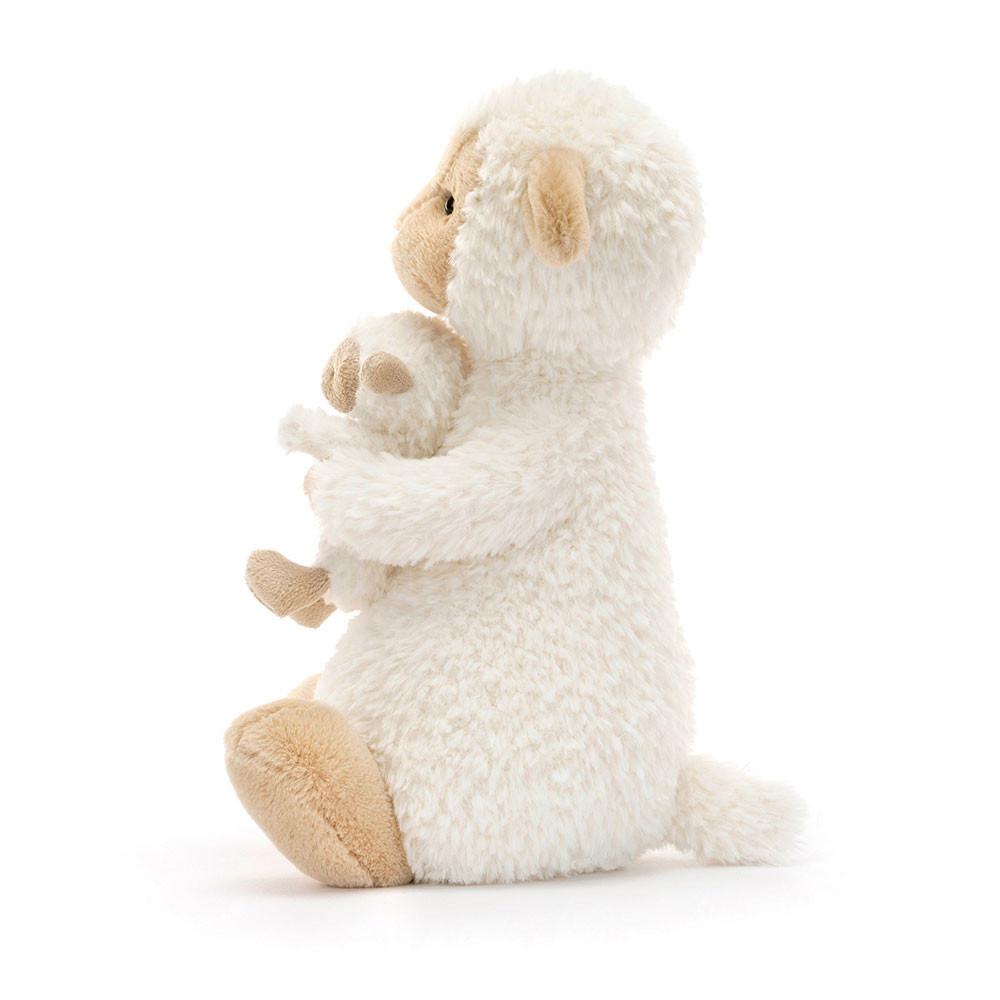 Ferme Jellycat Peluche Huddles Sheep,10.2in x 5.5in x 3.9in Blanche | 74019-RKVO