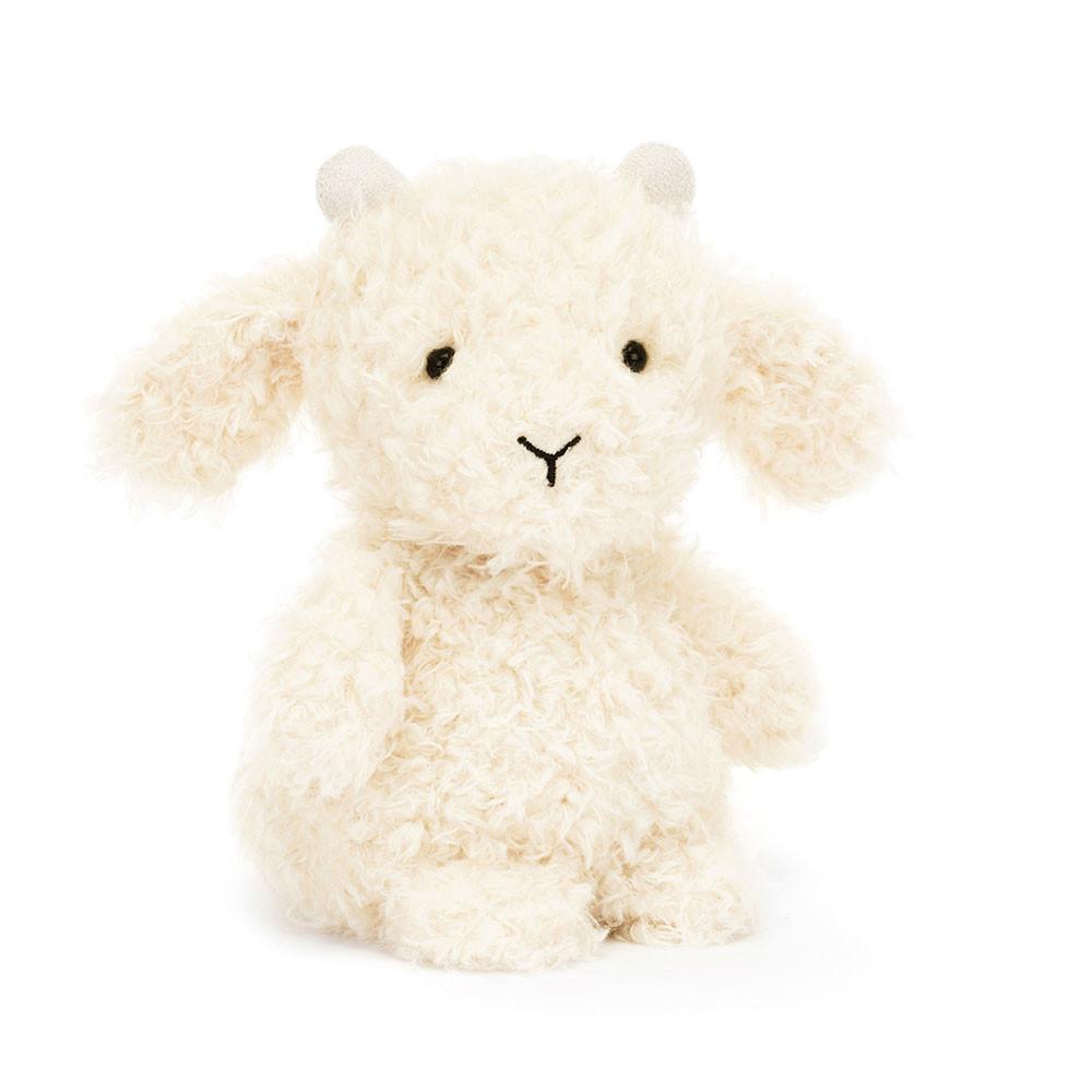 Ferme Jellycat Peluche Little Goat,7.1in x 3.9in x 3.1in Blanche | 86314-QNJH