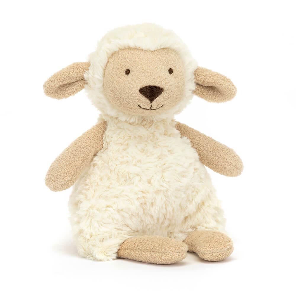 Ferme Jellycat Peluche Lollie Lamb,9.4in x 4.3in x 2.4in Blanche | 12750-TWAQ