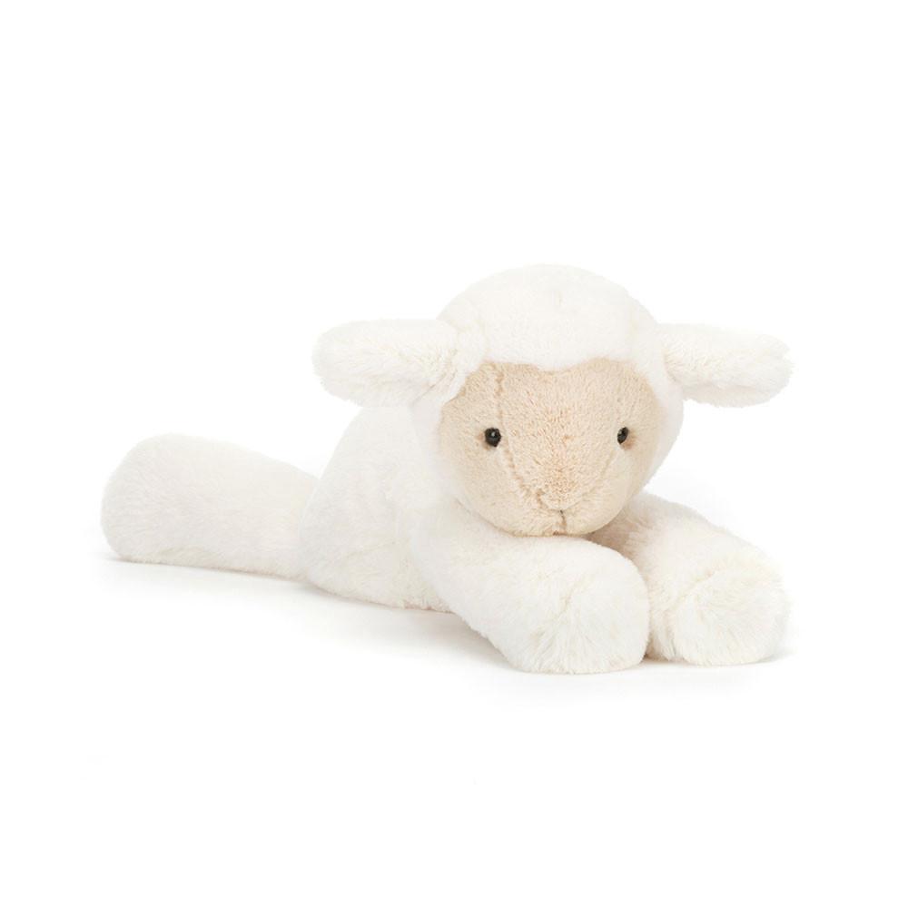 Ferme Jellycat Peluche Smudge Lamb,13cm x 11cm x 24cm Blanche | 76195-PEYN