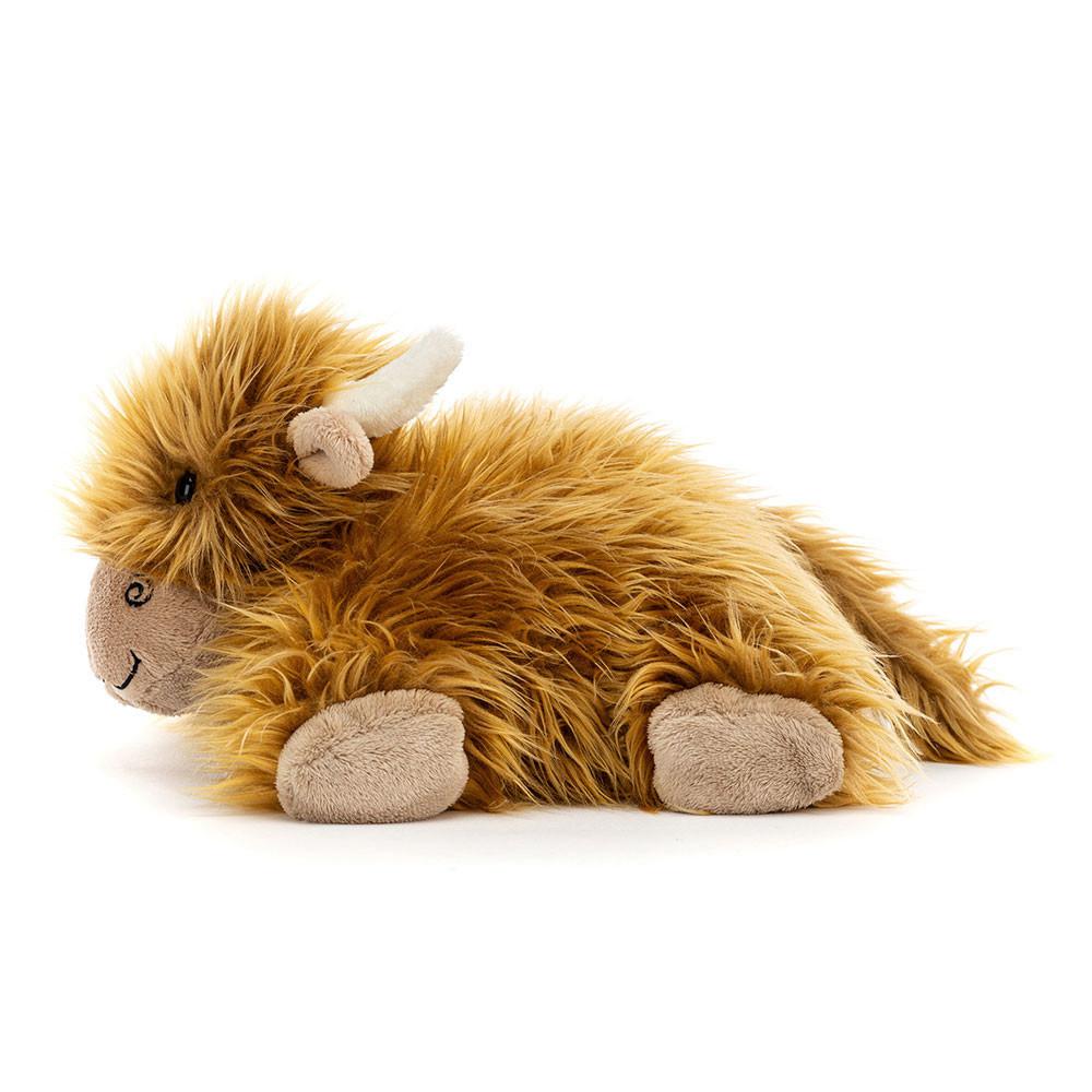 Ferme Jellycat Peluche Truffles Highland Cow,6.3in x 14.2in x 9.1in Marron | 98207-ISWN
