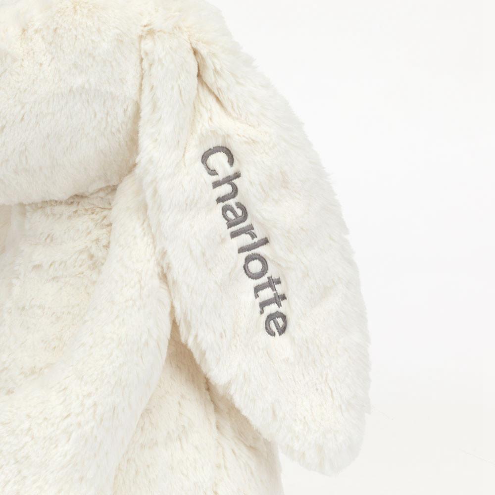 Grand Jellycat Peluche Bashful Cream Bunny Huge,51cm x 21cm x 12cm Blanche | 30421-KAJE