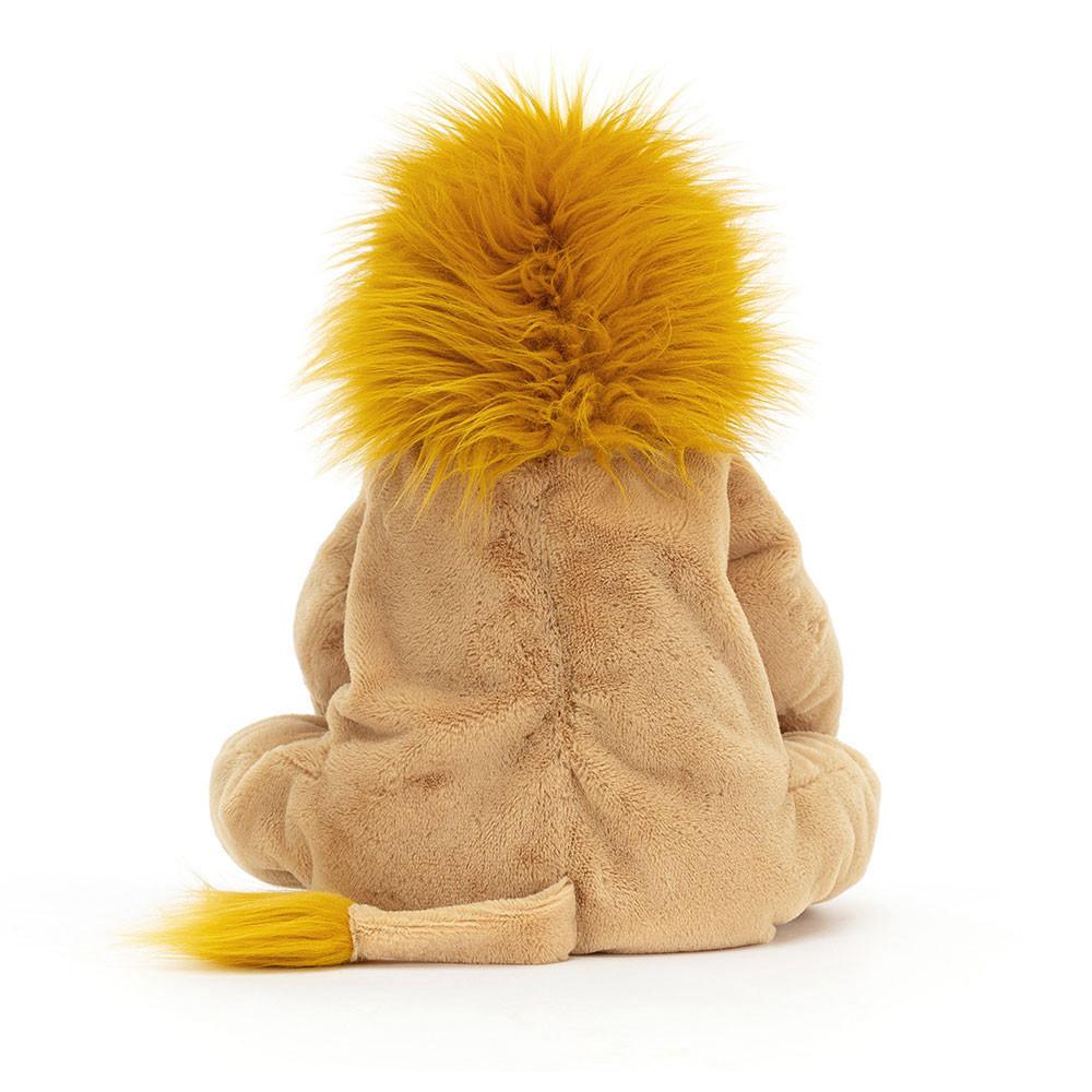 Grand Jellycat Peluche Rumpletum Lion,27cm x 21cm x 22cm Jaune | 17368-LRWH