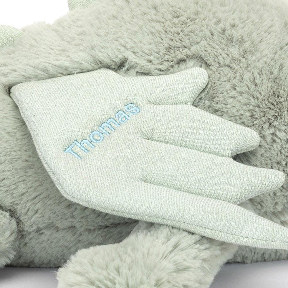 Grand Jellycat Peluche Sage Dragon Huge,19cm x 20cm x 66cm Vert | 40195-YJQH