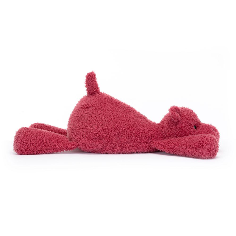 Grand Jellycat Peluche Splootie Hippo,16cm x 18cm x 42cm Rose | 60785-AYMH