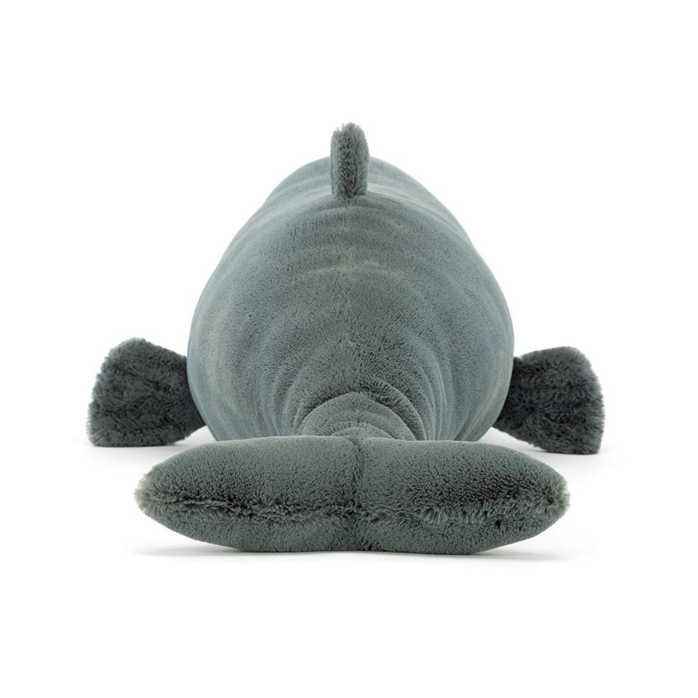 Grand Jellycat Peluche Sullivan the Sperm Whale,21cm x 19cm x 73cm Grise | 46081-OHTN
