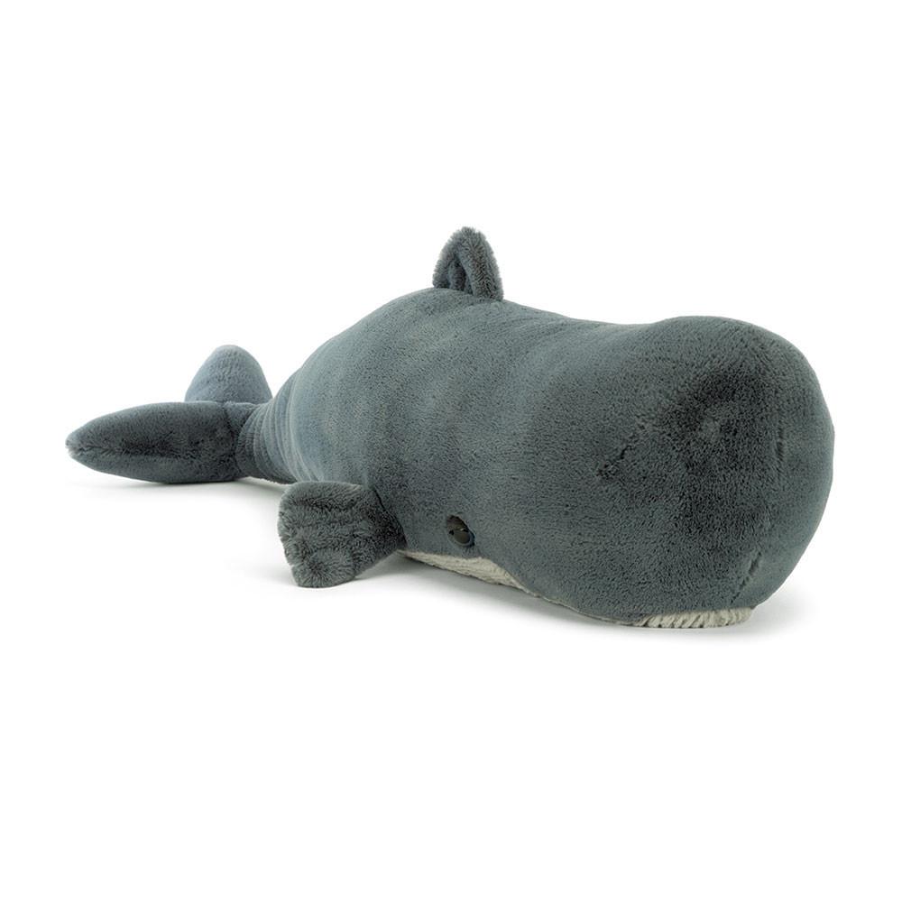 Grand Jellycat Peluche Sullivan the Sperm Whale,21cm x 19cm x 73cm Grise | 46081-OHTN