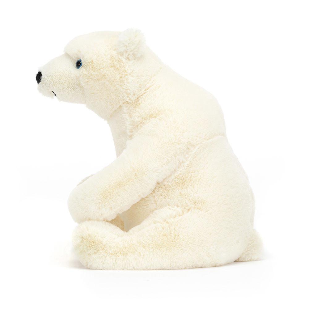 Hiver Jellycat Peluche Elwin Polar Bear,21cm x 12cm x 12cm Blanche | 98024-YLKV