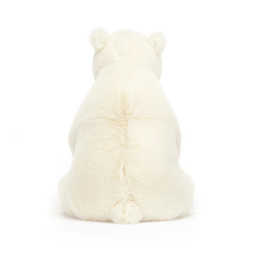 Hiver Jellycat Peluche Elwin Polar Bear,21cm x 12cm x 12cm Blanche | 98024-YLKV