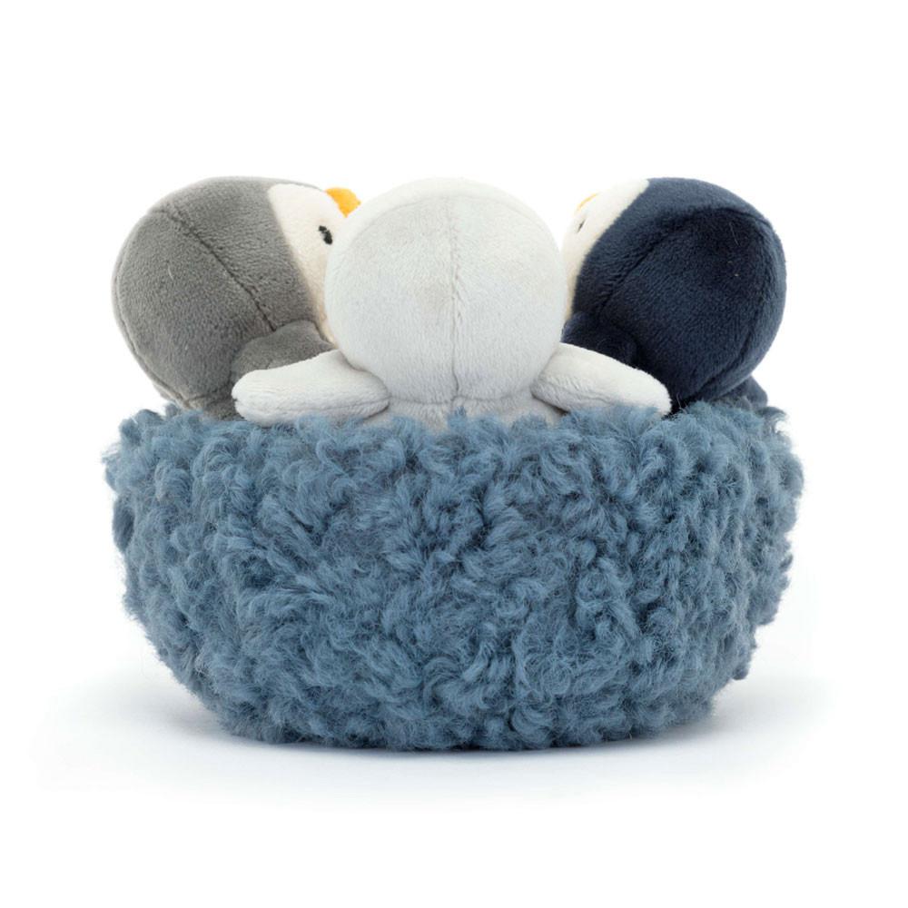 Hiver Jellycat Peluche Nesting Penguins,11cm x 13cm x 13cm Grise | 75361-UGPZ