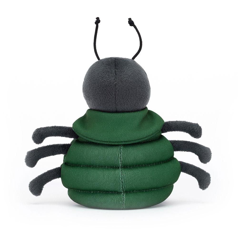 Insecte Jellycat Peluche Anoraknid Black Spider,12cm x 13cm x 7cm Noir | 19205-DELI