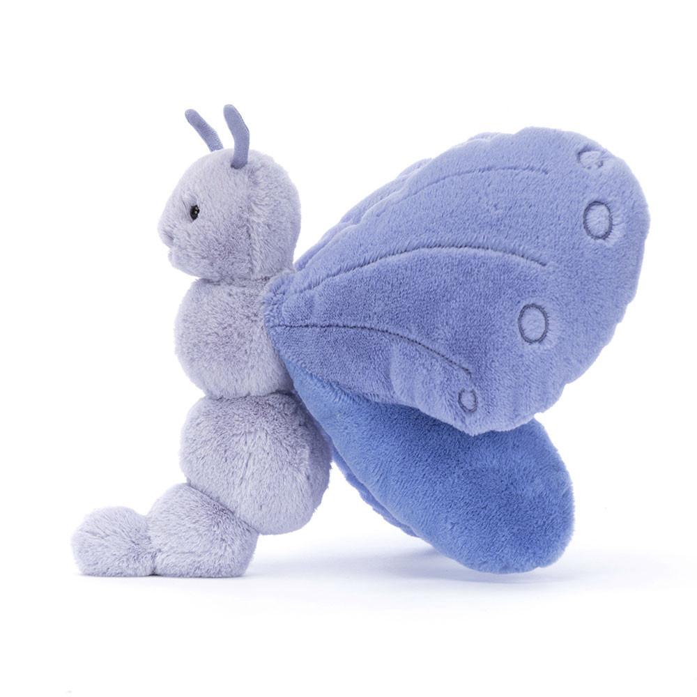Insecte Jellycat Peluche Bluebell Butterfly,23cm x 32cm x 6cm Bleu | 31694-LVQA