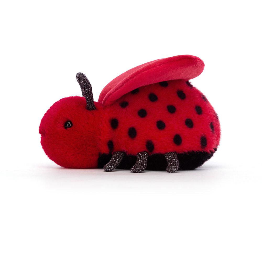 Insecte Jellycat Peluche Loulou Love Bug,6cm x 8cm x 13cm Rouge | 36210-HQSZ
