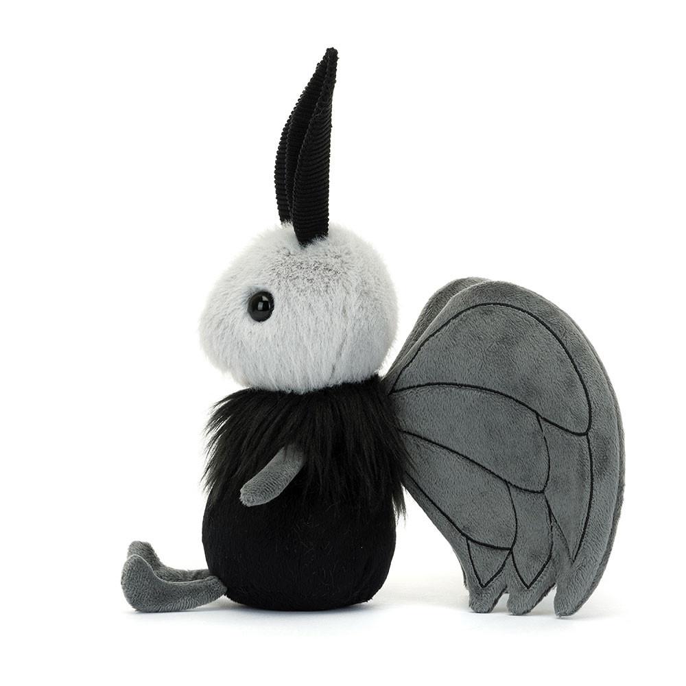 Insecte Jellycat Peluche Miff Mothman,21cm x 18cm x 8cm Noir | 39017-MSDC