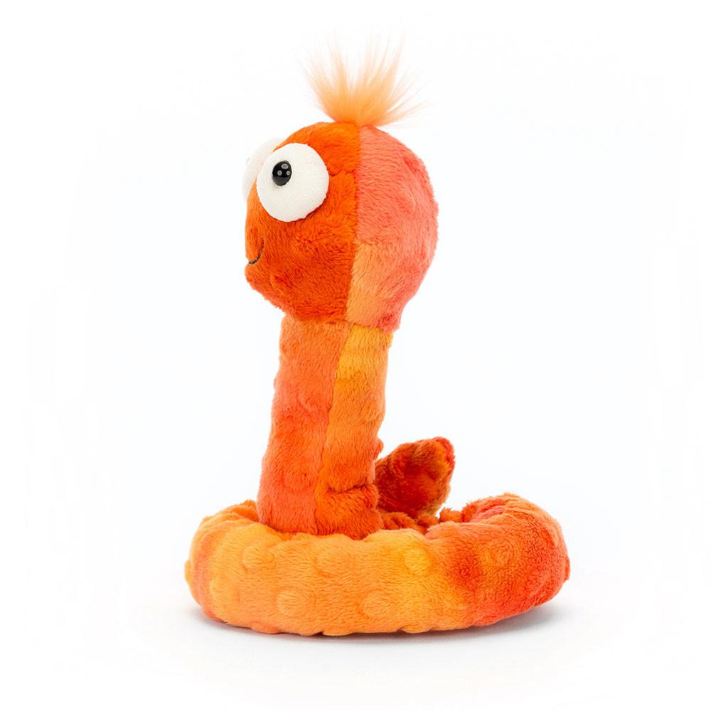 Insecte Jellycat Peluche Winston Worm,16cm x 8cm x 10cm Orange | 50294-MYHN