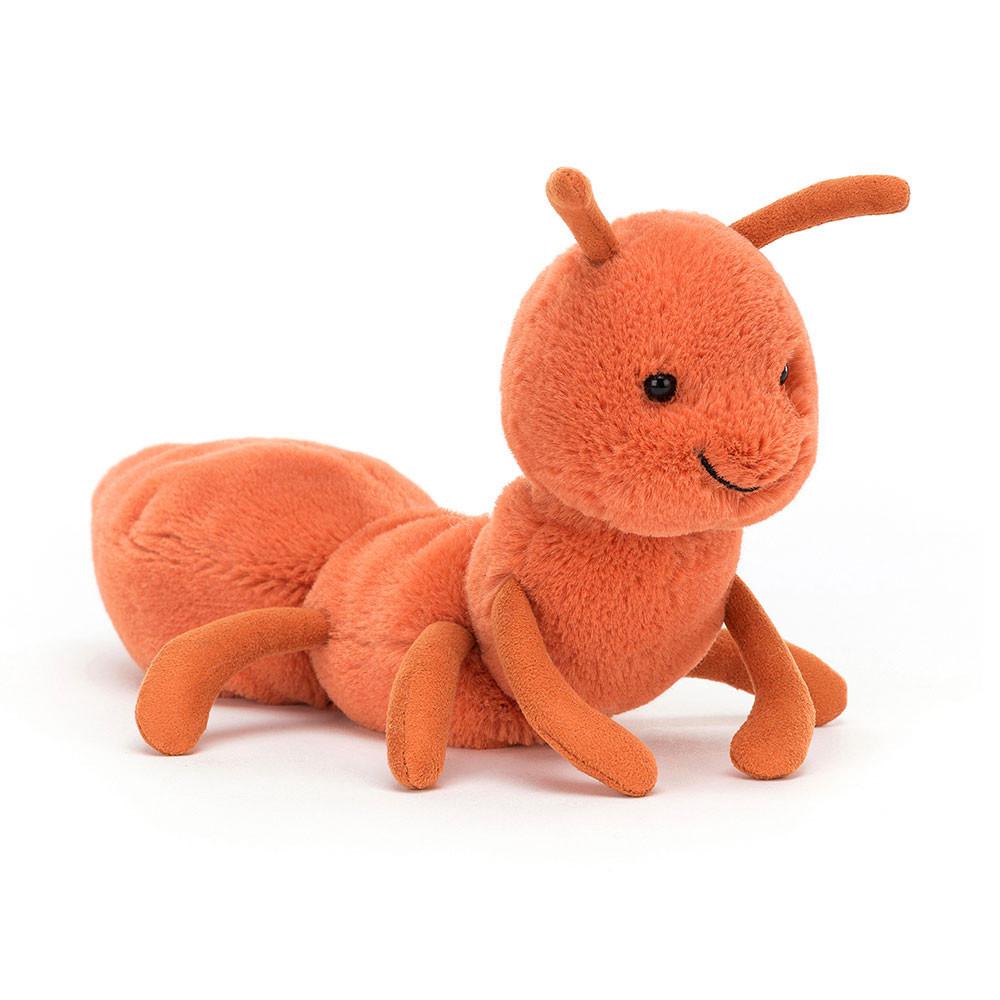 Insecte Jellycat Peluche Wriggidig Ant,11cm x 5cm x 17cm Orange | 54690-NIEC