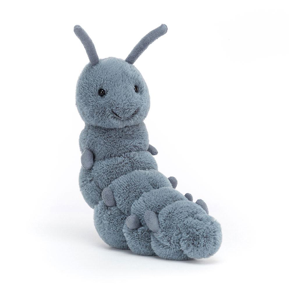 Insecte Jellycat Wriggidig Bug,14cm x 6cm x 14cm Bleu | 89473-HCDU