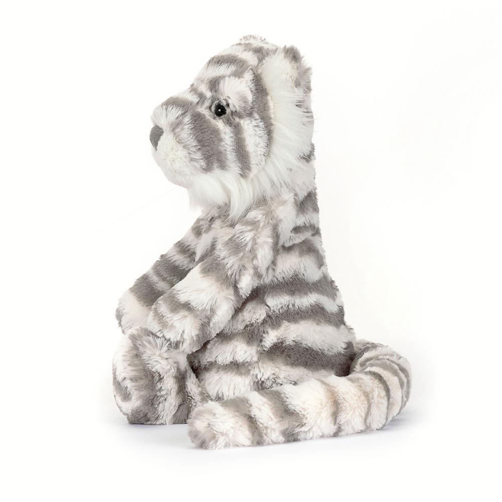 Jungle Et Safari Jellycat Peluche Bashful Snow Tiger,31cm x 12cm x 9cm Blanche | 29073-FWKN