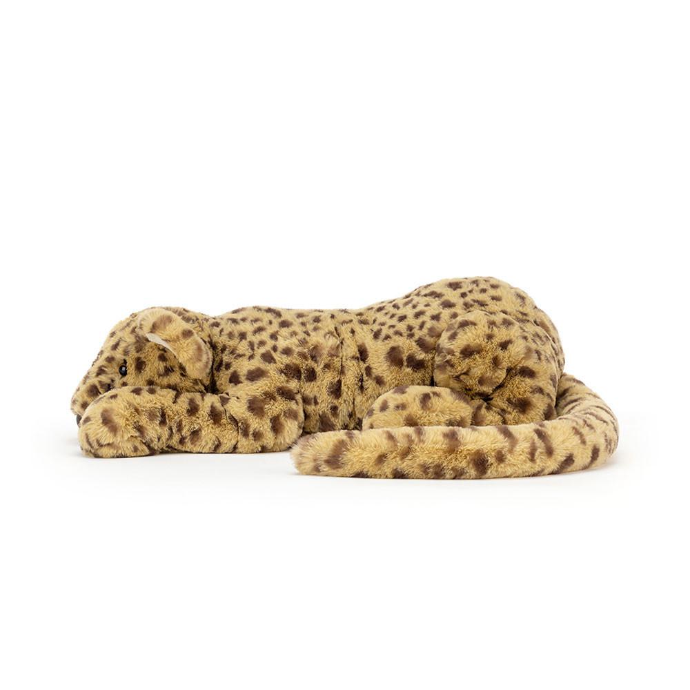 Jungle Et Safari Jellycat Peluche Charley Cheetah,13cm x 14cm x 49cm Jaune | 46281-RWAZ