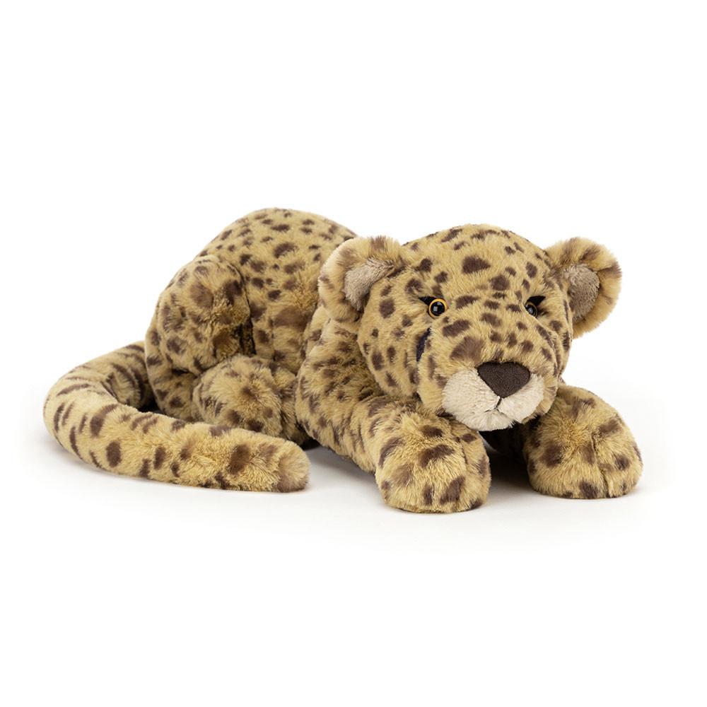 Jungle Et Safari Jellycat Peluche Charley Cheetah,13cm x 14cm x 49cm Jaune | 46281-RWAZ