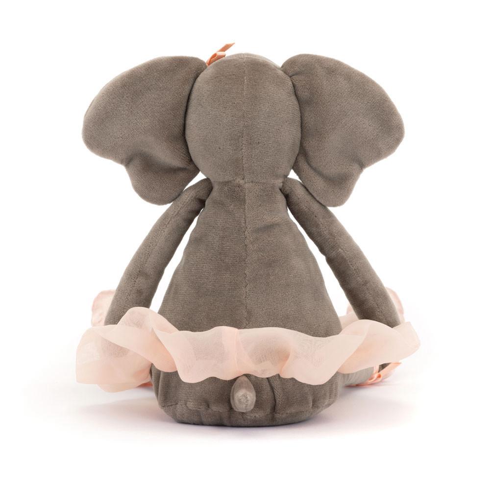 Jungle Et Safari Jellycat Peluche Dancing Darcey Elephant,33cm x 9cm x 8cm Grise | 24785-UKTB