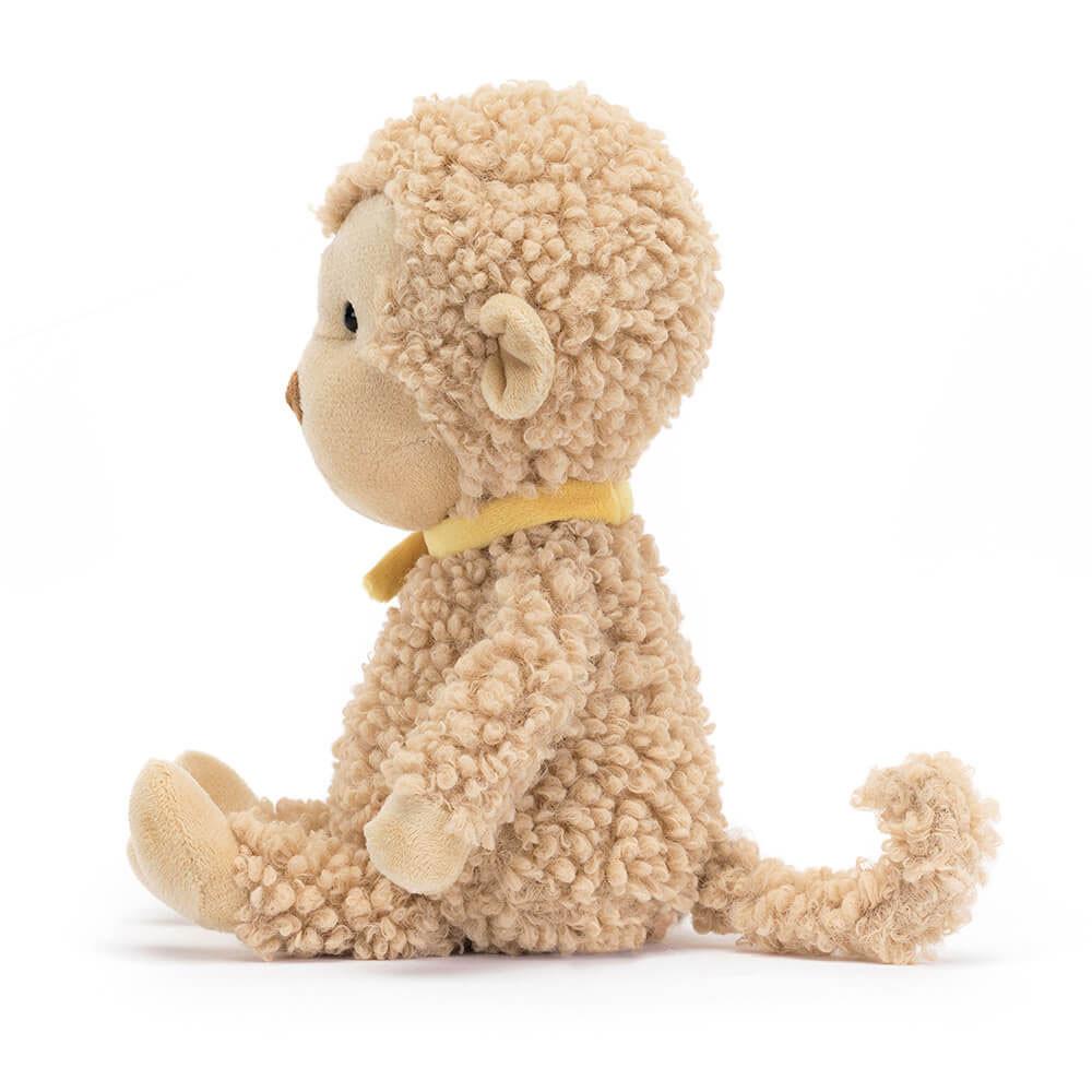 Jungle Et Safari Jellycat Peluche Fuzzkin Monkey,25cm x 9cm x 5cm Marron | 29846-HDZK