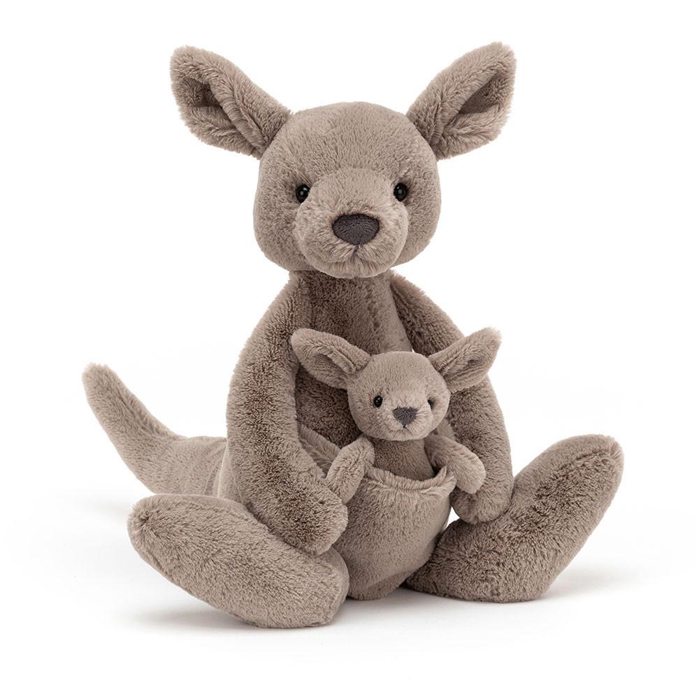 Jungle Et Safari Jellycat Peluche Kara Kangaroo,36cm x 13cm x 32cm Marron | 94785-VGCA