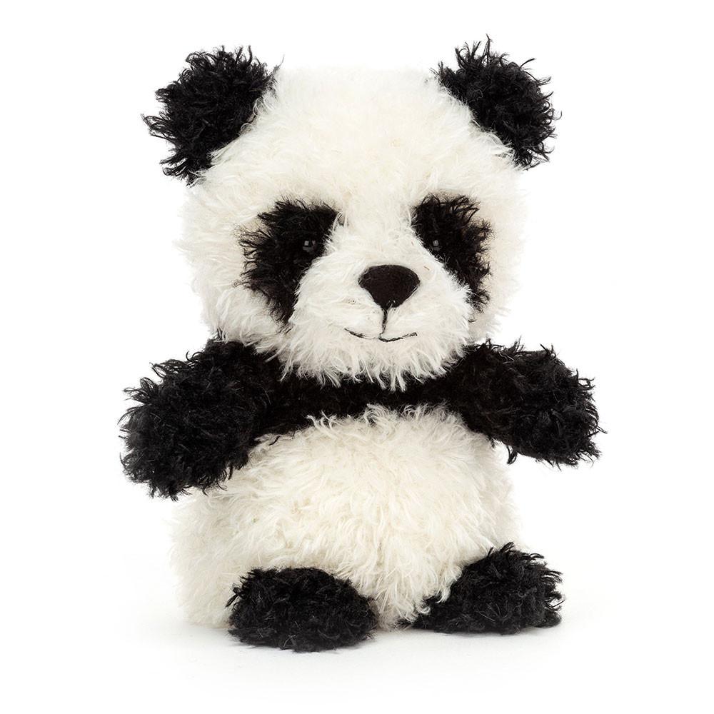 Jungle Et Safari Jellycat Peluche Little Panda,18cm x 10cm x 8cm Blanche | 78329-MIRD