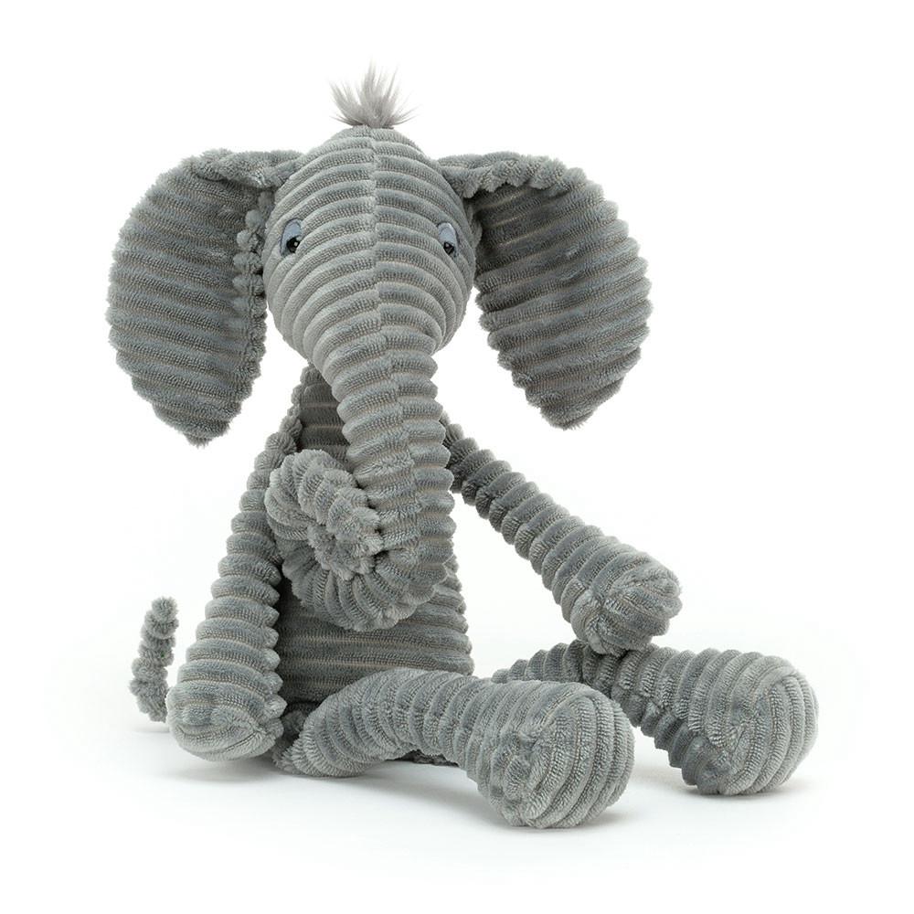 Jungle Et Safari Jellycat Peluche Ribble Elephant,39cm x 11cm x 9cm Grise | 68705-ETHX