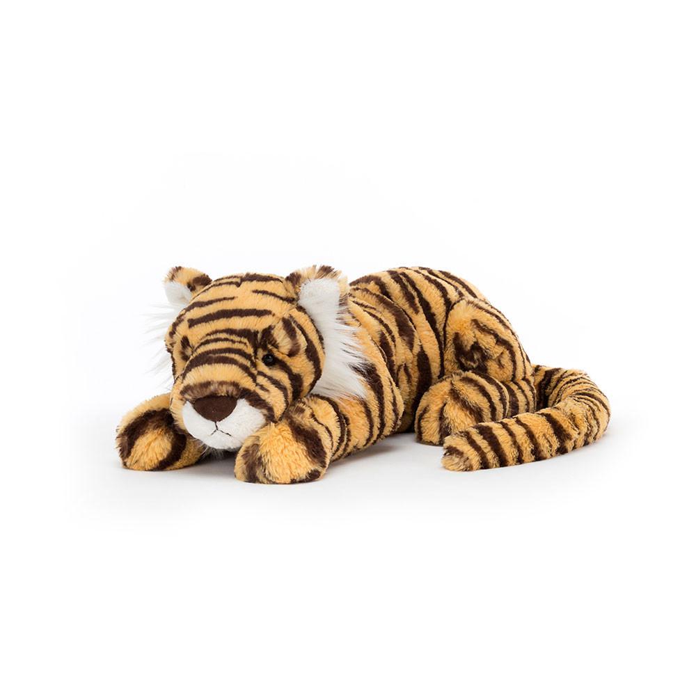 Jungle Et Safari Jellycat Peluche Taylor Tiger,13cm x 14cm x 36cm Jaune | 96213-XDMG
