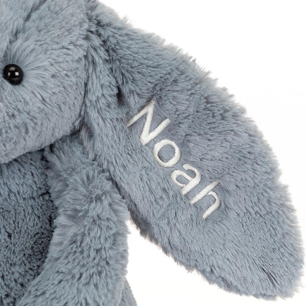 Lapin Jellycat Bashful Dusky Bunny Medium31cm x 12cm x 9cm Bleu | 56319-TFWO