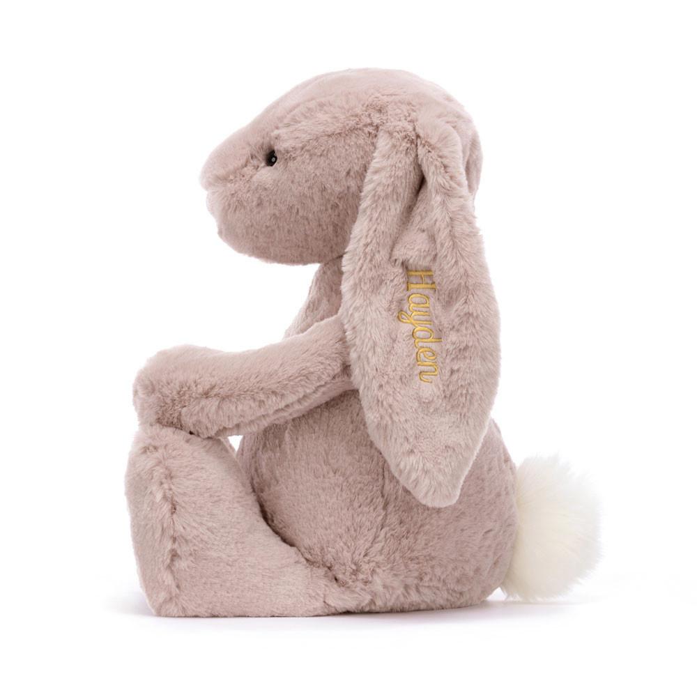 Lapin Jellycat Bashful Luxe Bunny Huge,51cm x 21cm x 12cm Rose | 23450-OHMB