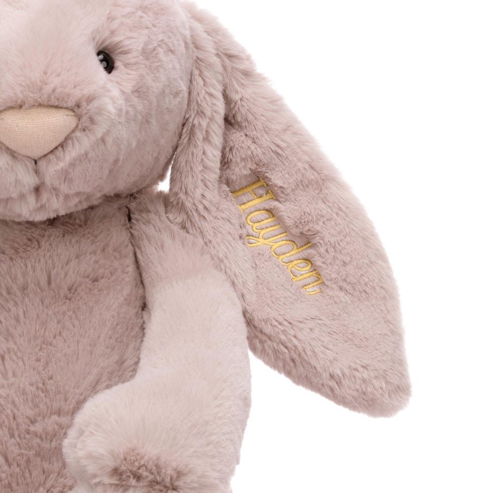 Lapin Jellycat Bashful Luxe Bunny Huge,51cm x 21cm x 12cm Rose | 23450-OHMB