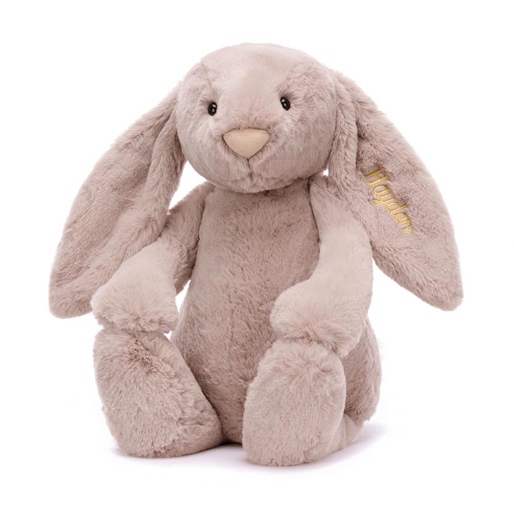 Lapin Jellycat Bashful Luxe Bunny Huge,51cm x 21cm x 12cm Rose | 23450-OHMB