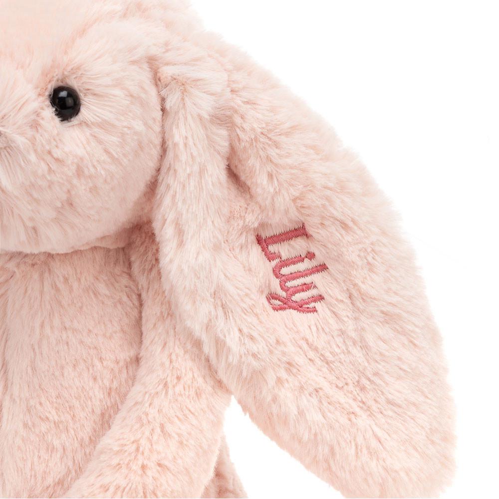 Lapin Jellycat Peluche Bashful Blush Bunny Medium31cm x 12cm x 9cm Rose | 60483-OKAJ
