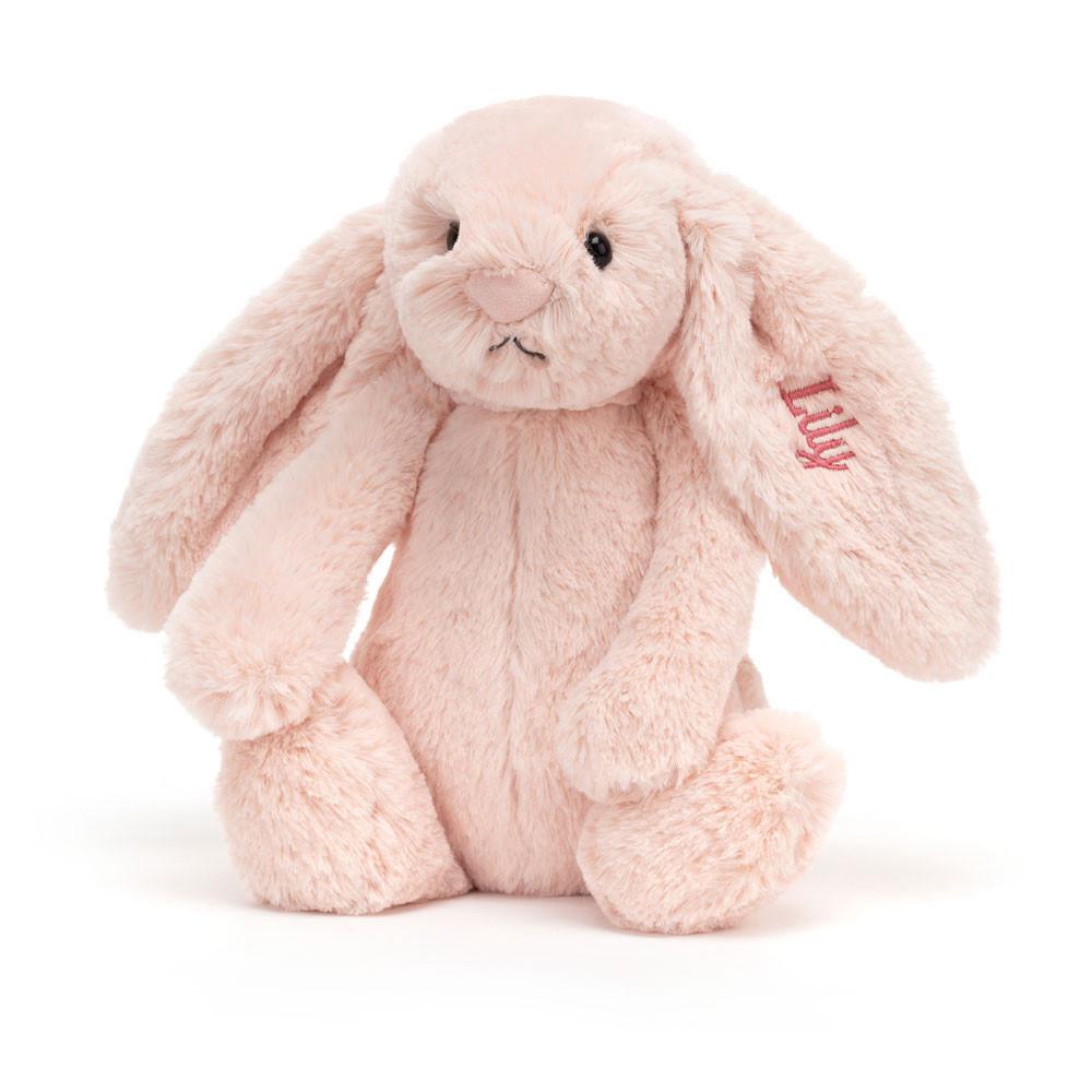 Lapin Jellycat Peluche Bashful Blush Bunny Medium31cm x 12cm x 9cm Rose | 60483-OKAJ