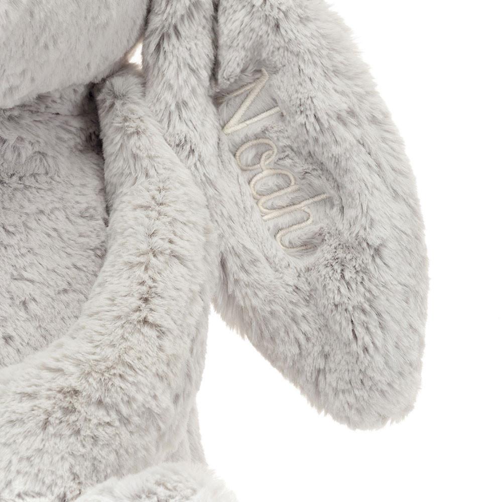 Lapin Jellycat Peluche Bashful Bunny Huge,31cm x 12cm x 9cm Grise | 58243-MHCP