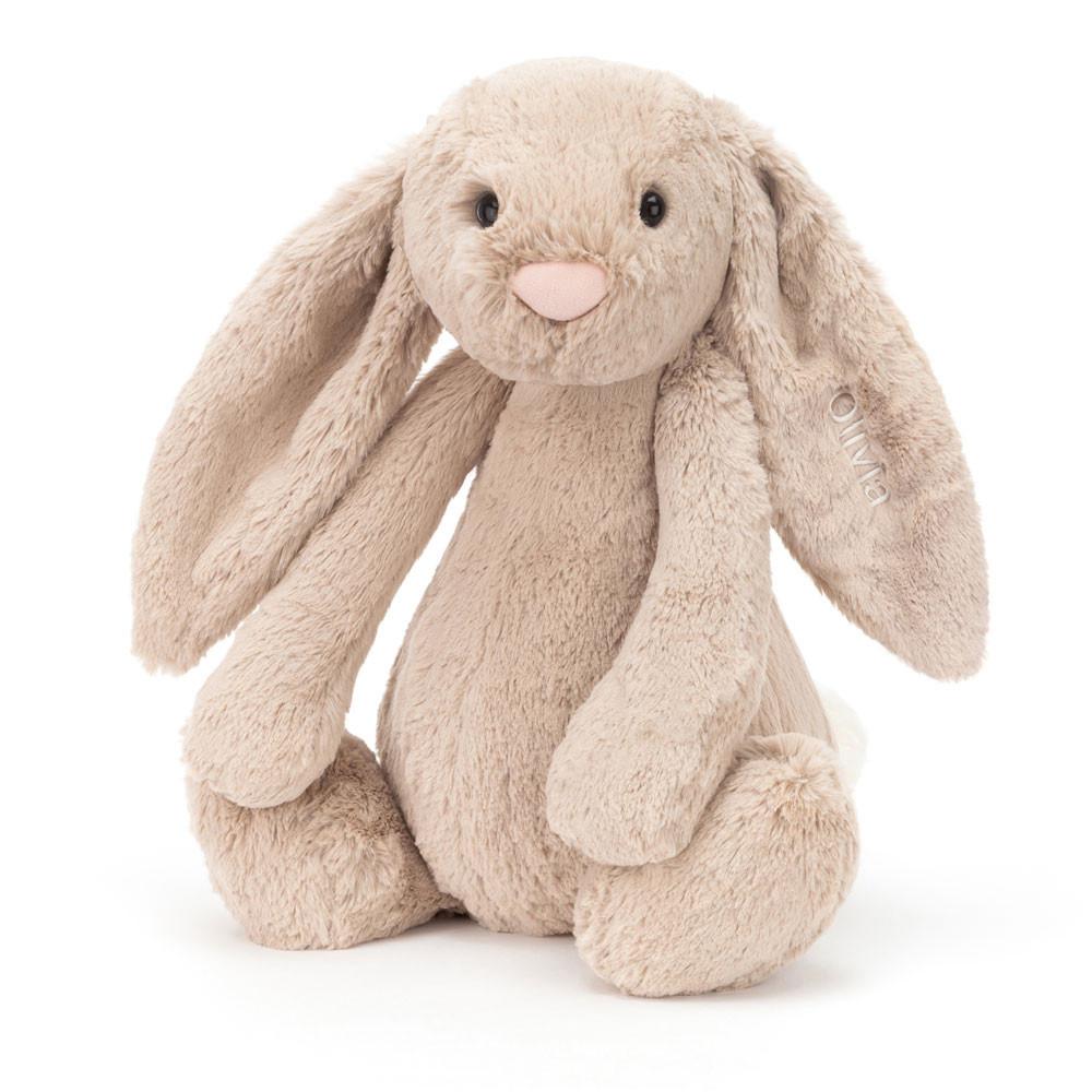 Lapin Jellycat Peluche Bashful Bunny Huge,51cm x 21cm x 12cm Beige | 83025-TRCD