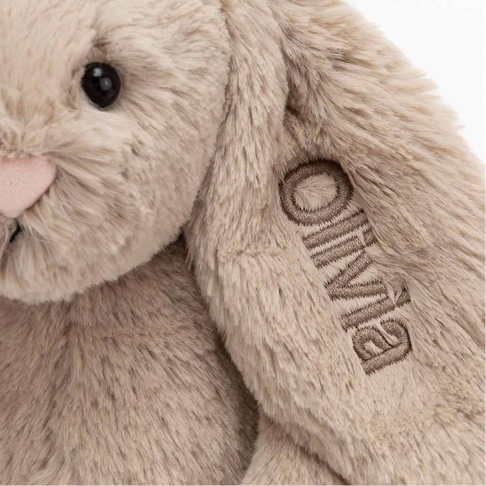 Lapin Jellycat Peluche Bashful Bunny Medium31cm x 12cm x 9cm Beige | 86291-PUGX