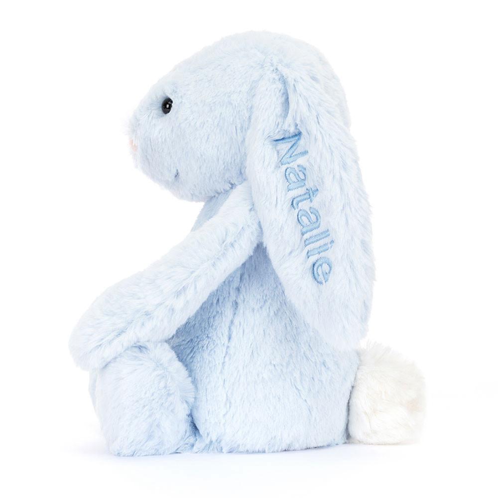 Lapin Jellycat Peluche Bashful Bunny Medium31cm x 12cm x 9cm Bleu | 48760-VIGA