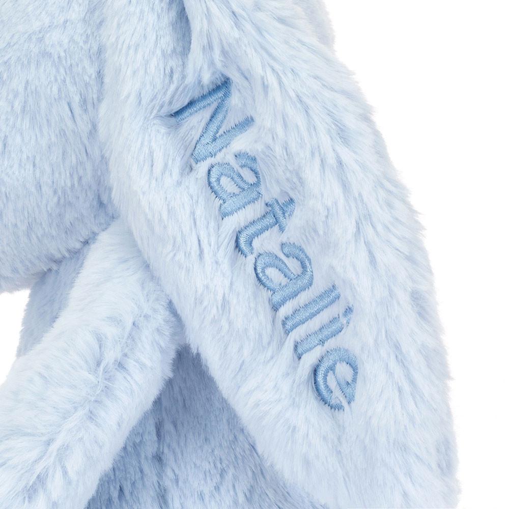 Lapin Jellycat Peluche Bashful Bunny Medium31cm x 12cm x 9cm Bleu | 48760-VIGA